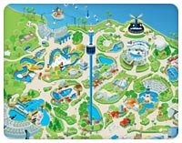 SeaWorld Park Map and Parking Info