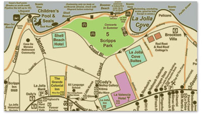 Printable Map of LA Jolla